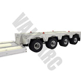 All-metal Combination Flatbed Trailer for 1/14 Scale Tamiya Remote Control Tractor Truck