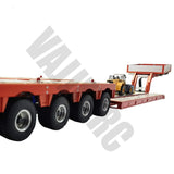 All-metal Combination Flatbed Trailer for 1/14 Scale Tamiya Remote Control Tractor Truck