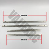 53mm 6X4 Heavy Metal Chassis Beam DIY Kit for 1/14 Tamiya Remote Control Tractor