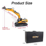 1:14 FULL ALLOY RC Excavator  HUINA 580 23Ch rtr
