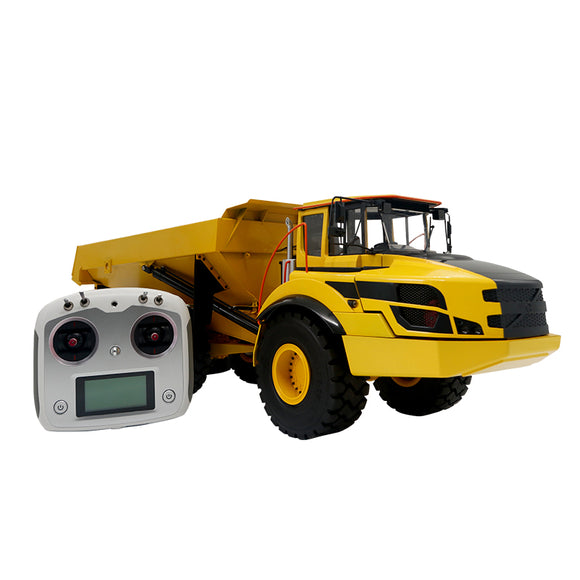 JDM-166 1:14 Articulated Remote Control Hydraulic Metal Dump Truck Rc4wd A40G