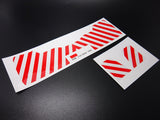 1/14 Truck  MAN  Tgs Warning Strip Overall Waterproof Sticker