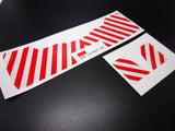 1/14 Truck  MAN  Tgs Warning Strip Overall Waterproof Sticker