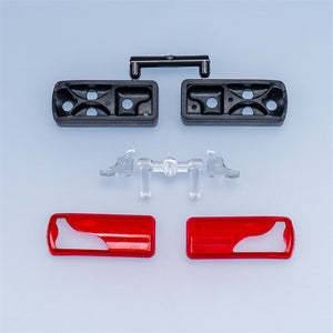 Plastic Tail Light Housing for 1/14 Tamiya Rc Tractor Truck