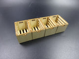 4PCS 1/14 TAMIYA  Tractor Model Scene Glove Box Model