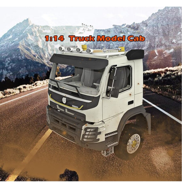 1/14 Scale Remote Control Volvo Fmx Truck Tractor Cabin Shell