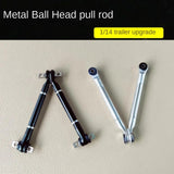 Metal Ball Head V-shaped Y-shaped Tie Rod for 1/14 Tamiya Rc Tractor Frame Suspension Accessories