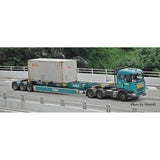 JXMODEL Double Semi-trailer for 1/14 Tamiya Rc Trailer Scania 770S MAN Benz Actros 3363 Volvo