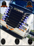 Décoration d'entrée d'air modifiée 1/14 Tamiya Scania R730