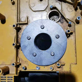 Metal rotating gear disc is suitable for retrofit of 580 remote control excavator