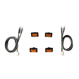 4pcs Side Led for Tamiya 1/14 Scale Semi Truck Scania R470 R620